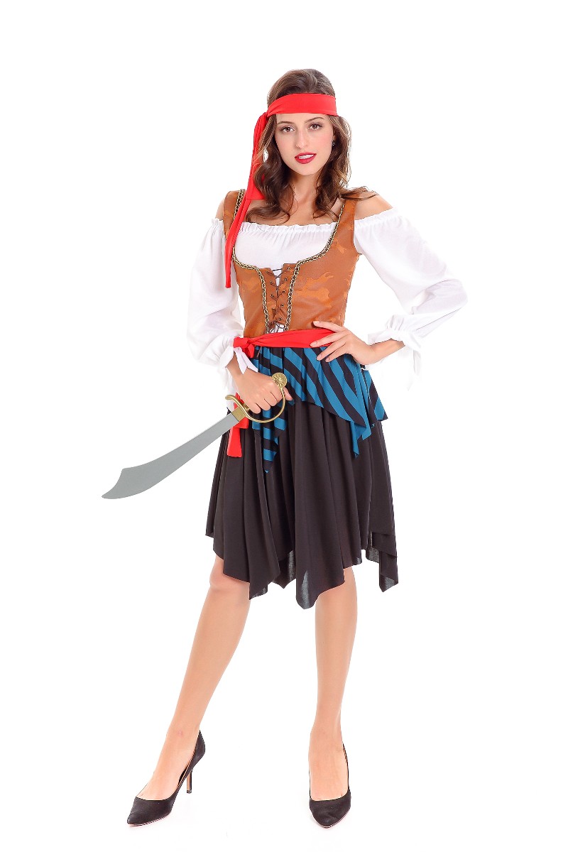 F1807 Adult Queen Of The High Seas Costume
